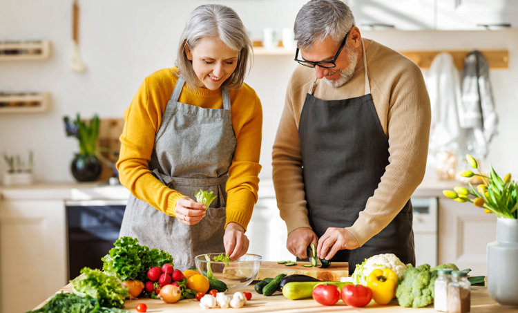 Natuurvoeding de keuken in