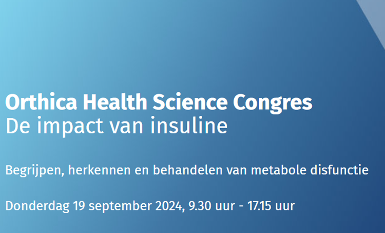 Orthica Health Science Congres - De impact van insuline